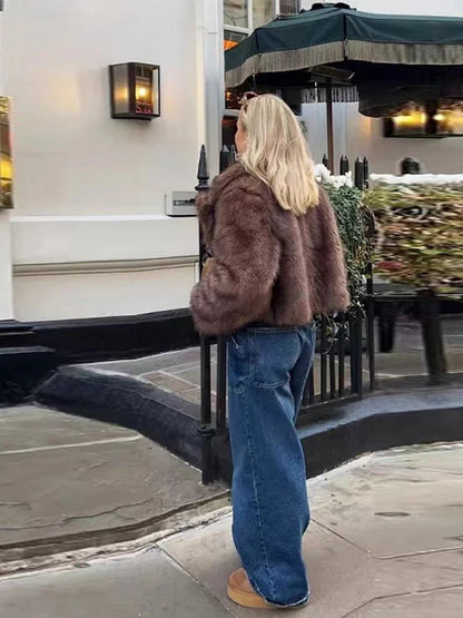 Marian Faux Fur Coat