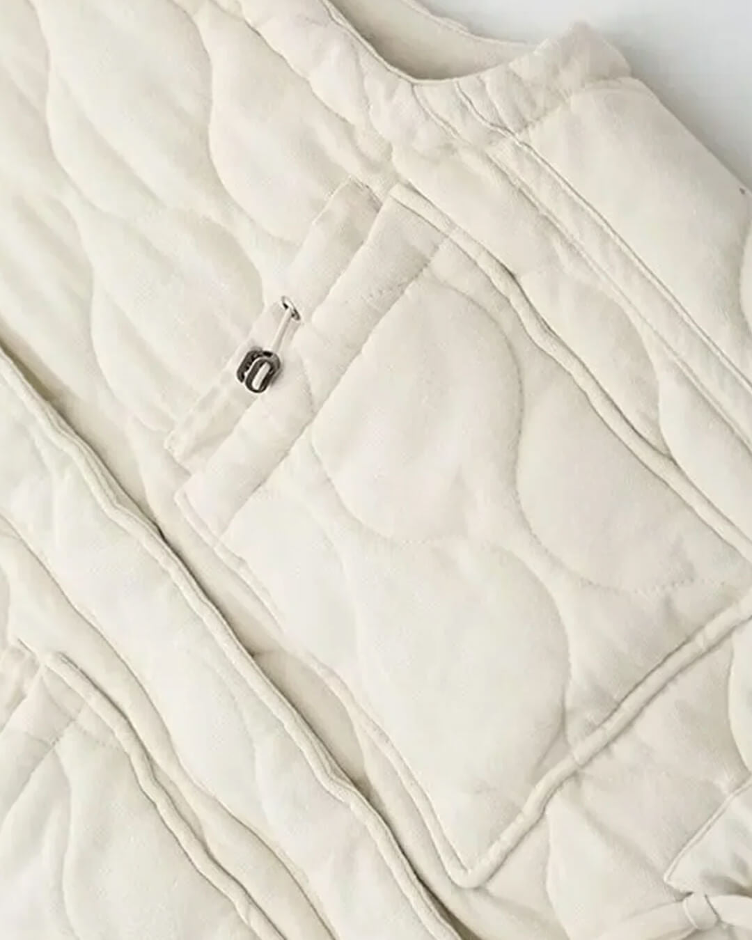 Micah Stand-Collar Pocket Vest