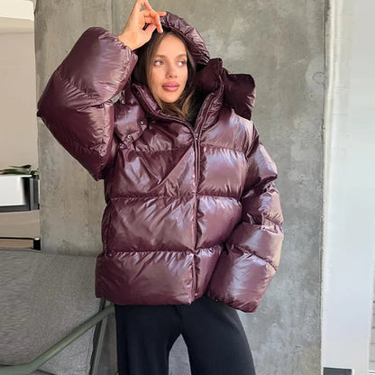 Nica Hooded Puffer Jacket