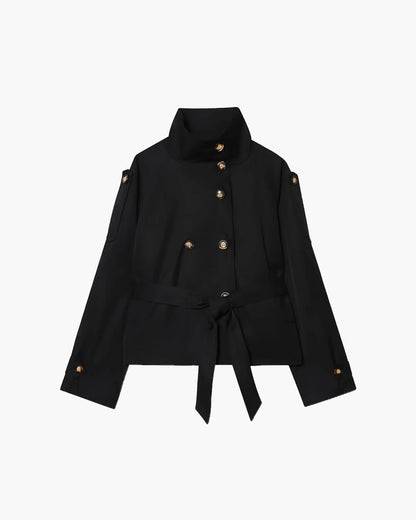Sofie Cropped Trench Coat