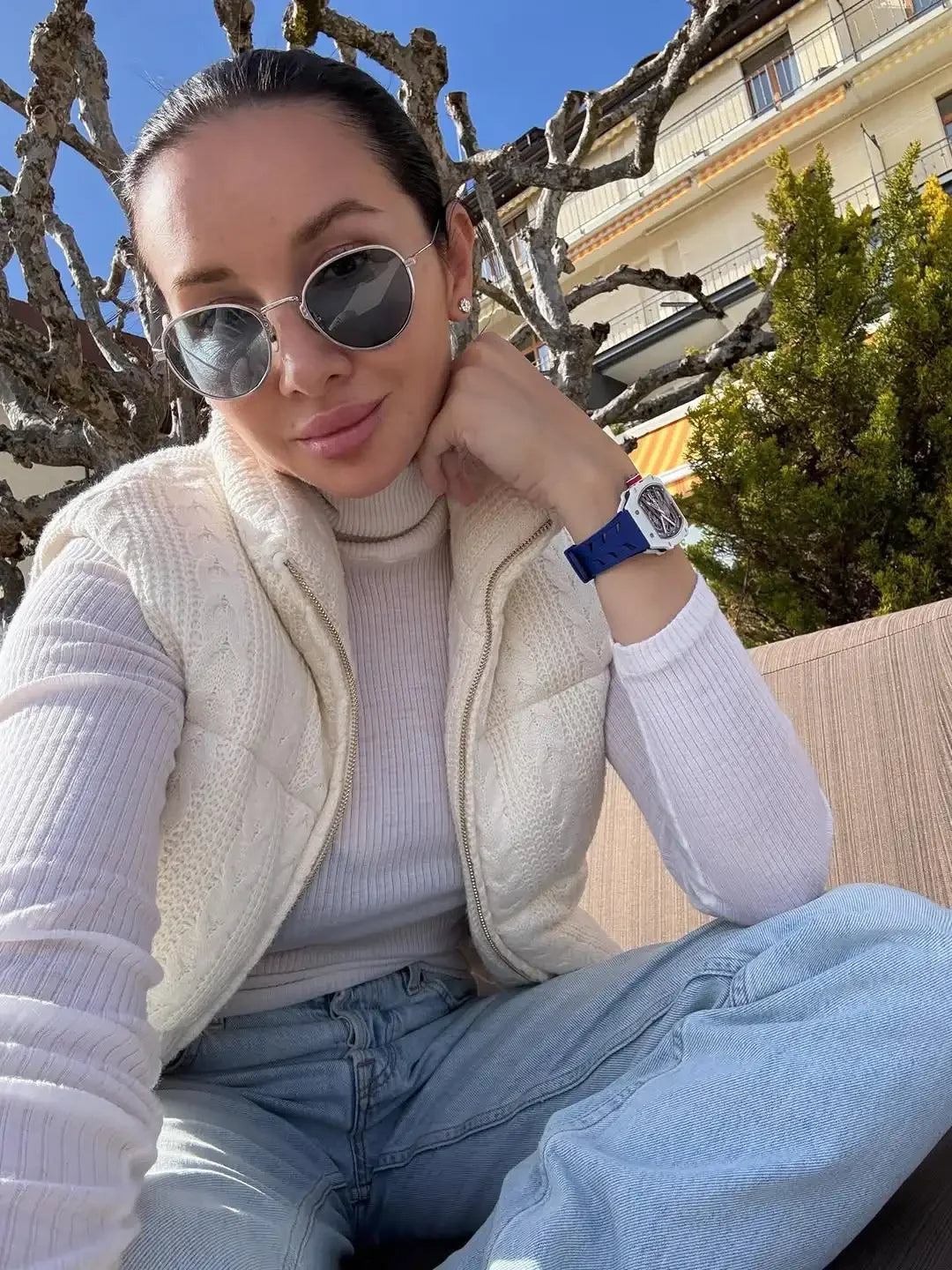 Jayden Knitted Sleeveless Vest