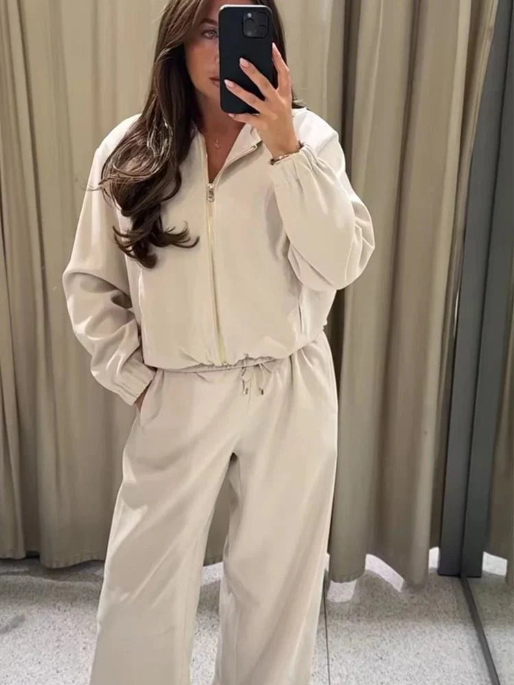 Amirah Hooded Tracksuit Set