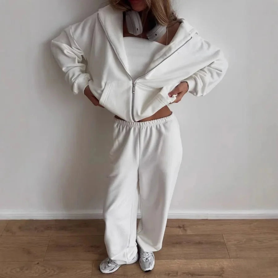 Cecilia Oversized Hoodie Track 2 Piece Set