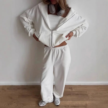 Cecilia Oversized Hoodie Track 2 Piece Set