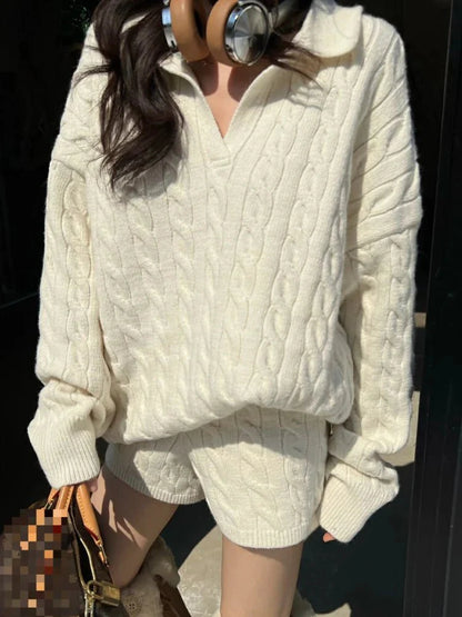 Maureen Knit Polo 2-Piece Set