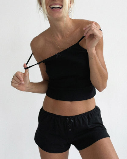 Gladys Sleeveless Top Pyjama Set