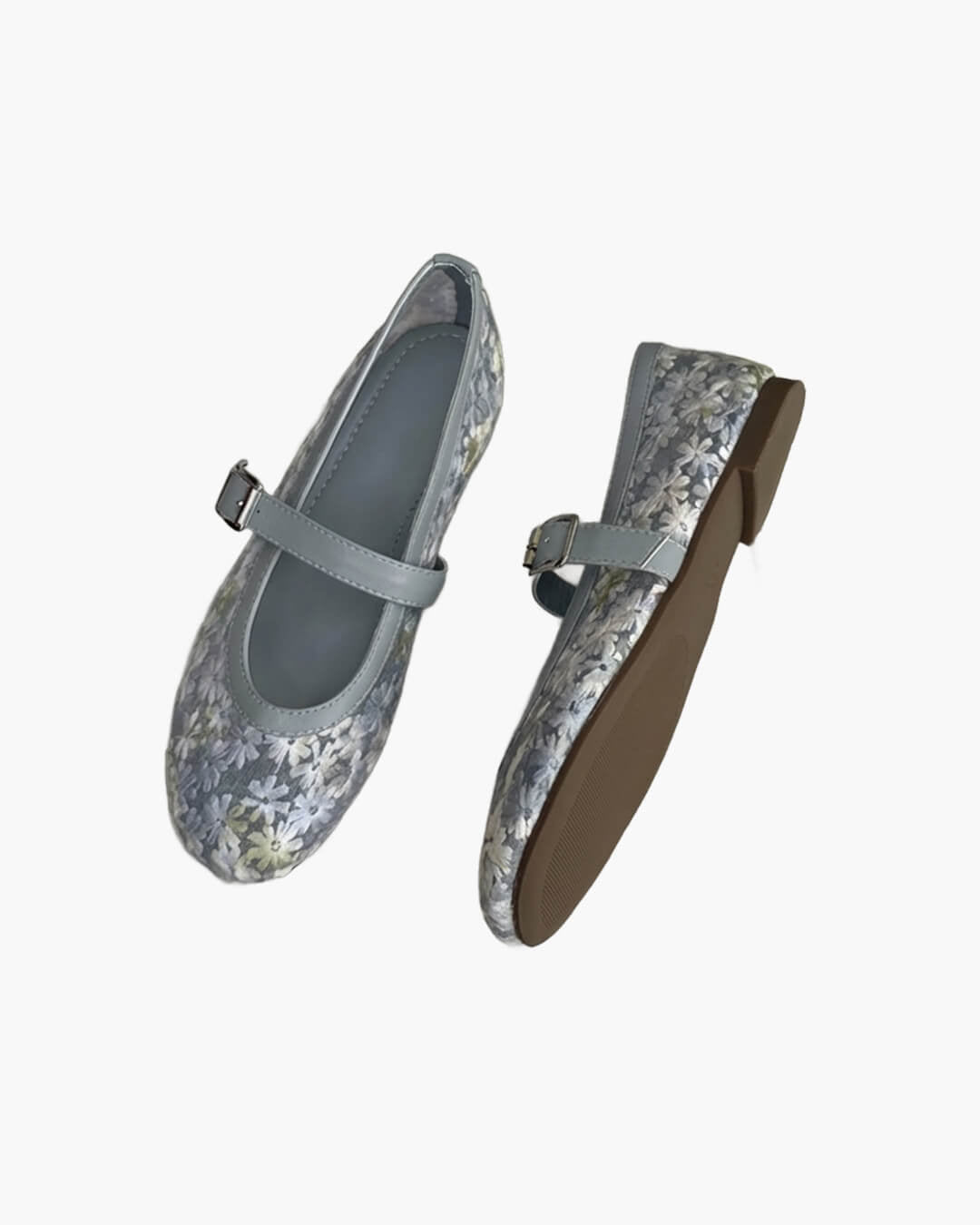 Helen Mesh Mary Jane Ballet Flats