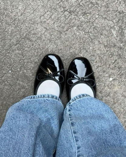 Suzette Bowtie Ballet Flats