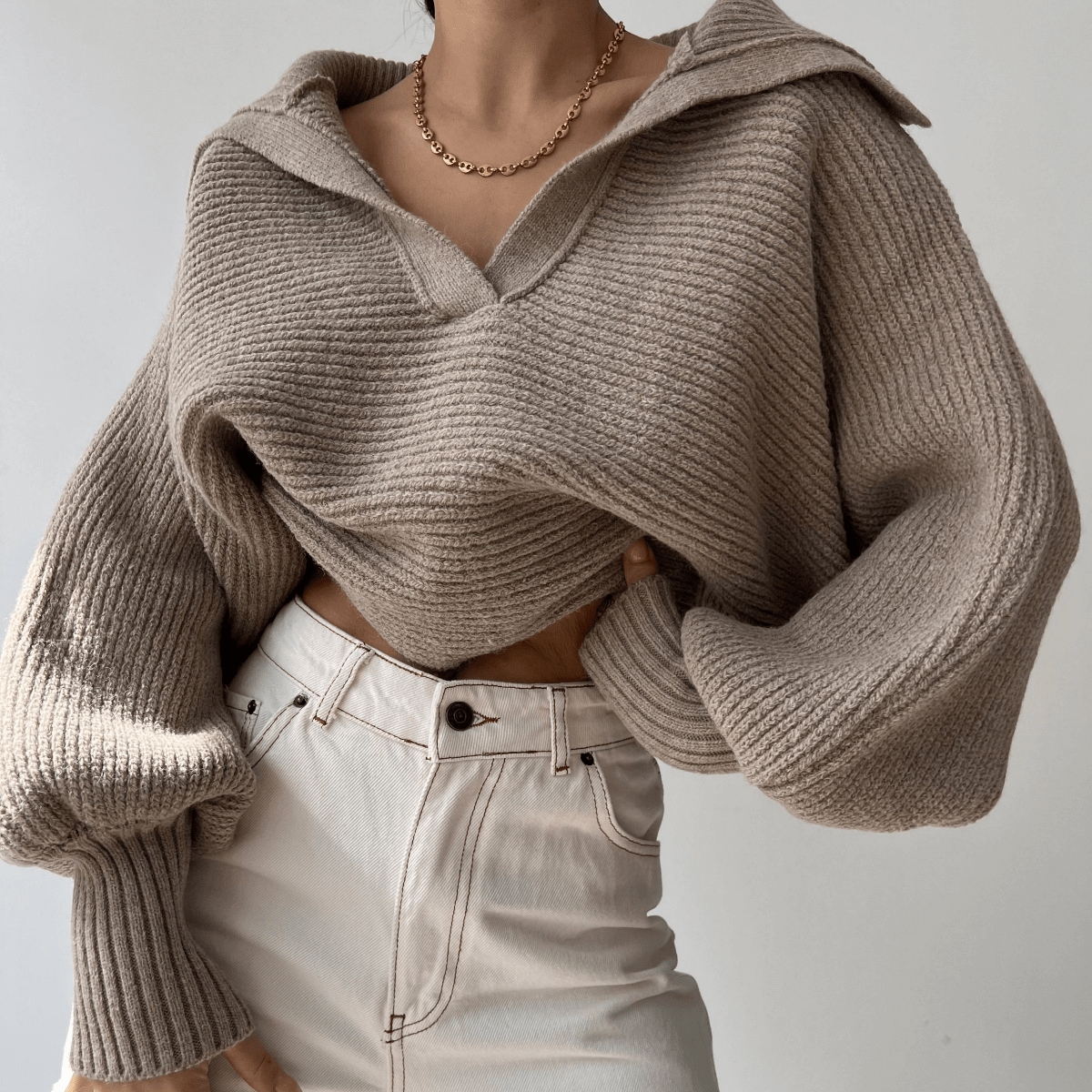 Kath Oversized Knit Sweater