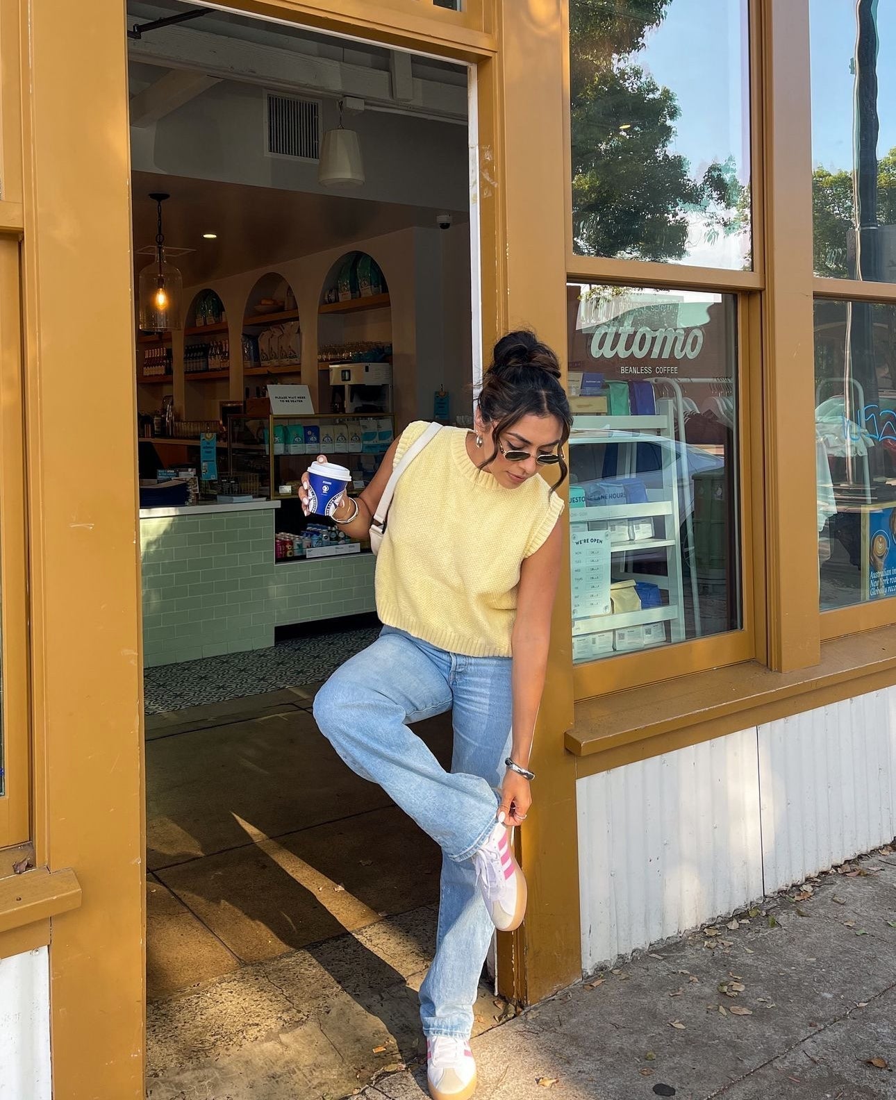 Iris Open-Back Knitted Sleeveless Top