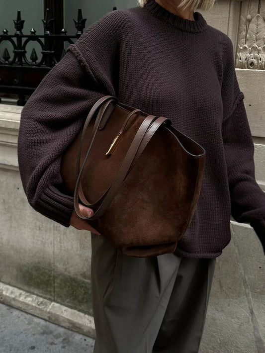 Joyce Loose Knitted Pullover