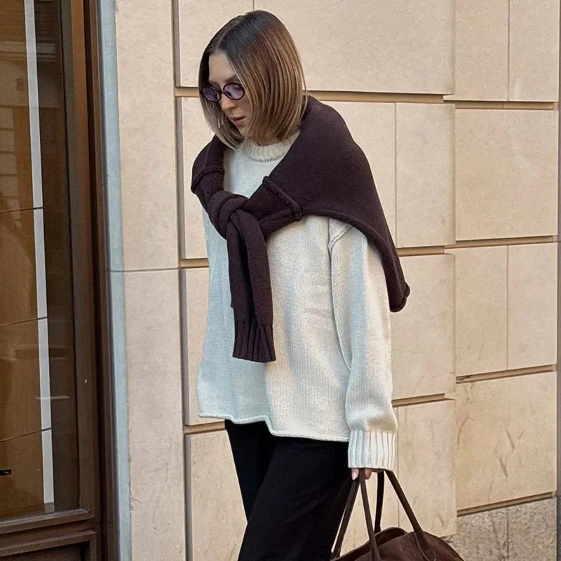 Joyce Loose Knitted Pullover