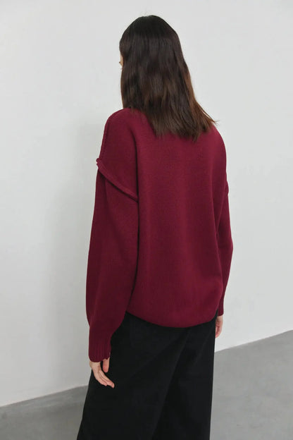 Katie Turtleneck Knit Sweater