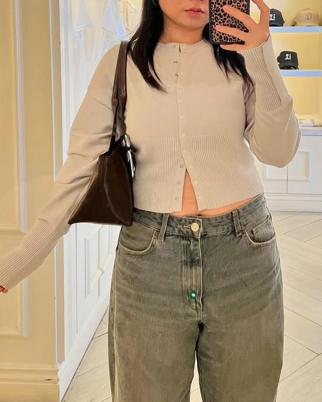 Shelly Snap Button Knit Cardigan