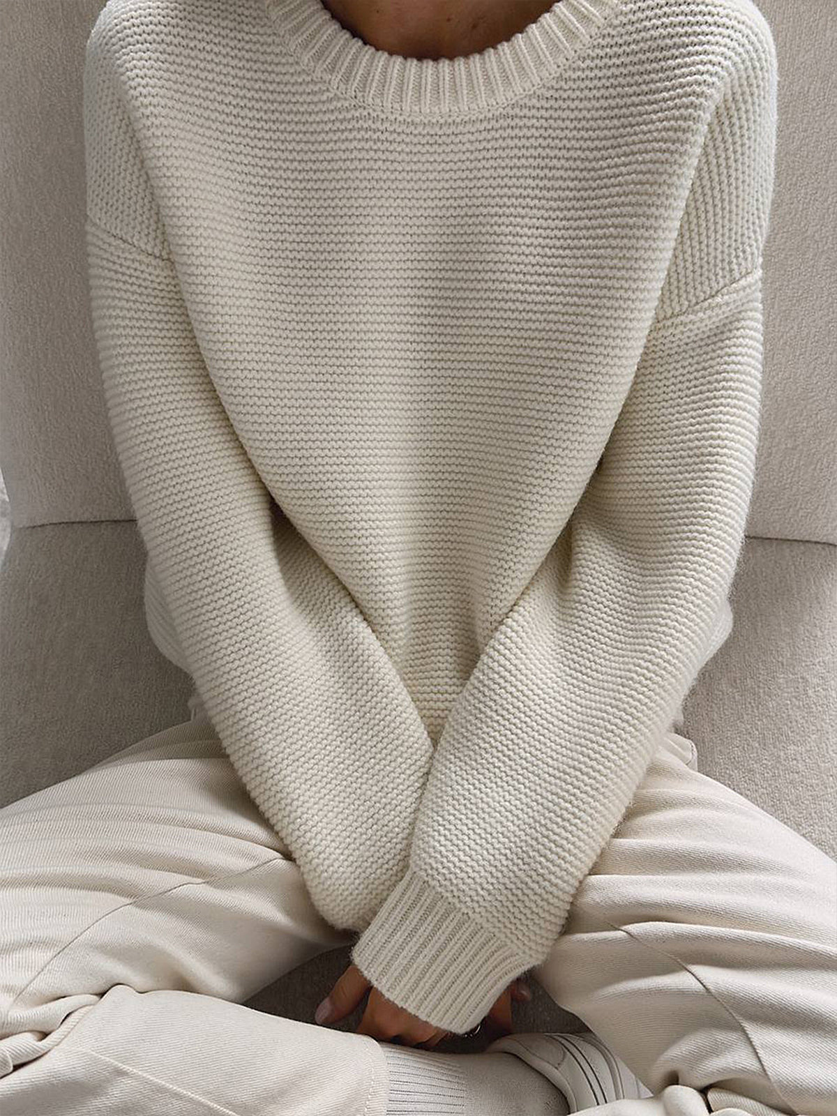 Vivienne Cotton Knit Sweater
